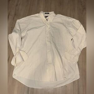 Chaps Men's White Dress Shirt